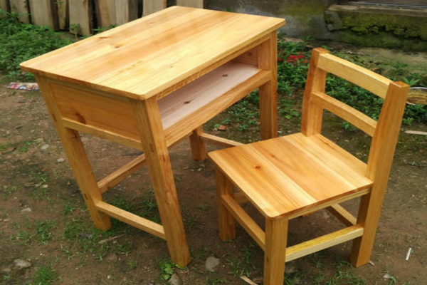 实木课桌椅定制