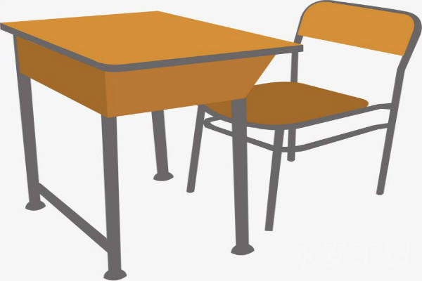 和田初中学生实木课桌椅价格